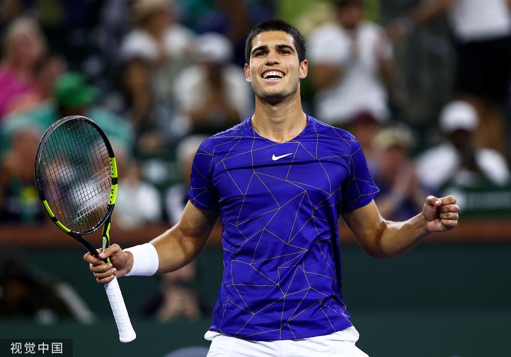 包含阿尔卡拉斯赛点兑现，上海申花淘汰北京首钢晋级四强，主帅激动落泪的词条